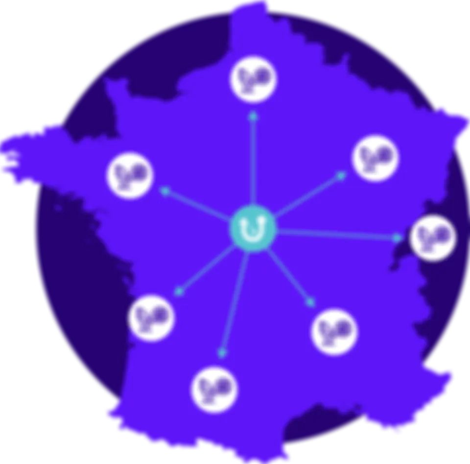Carte de la solution de recrutement